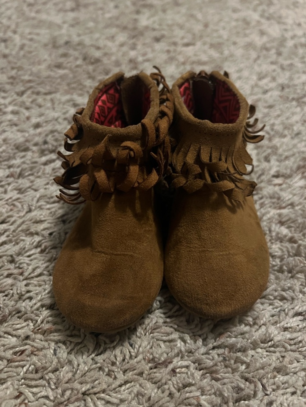 Garanimals Brown Fringe Ankle Booties